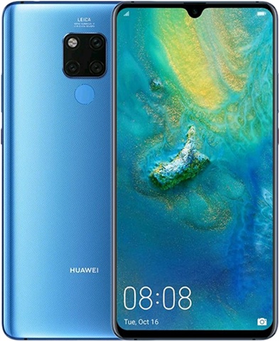 中古 Huawei Mate 20X グローバル版 128GB　ブルー Huawei Mate 20 X - 128 GB - Midnight Blue (Unlocked) for